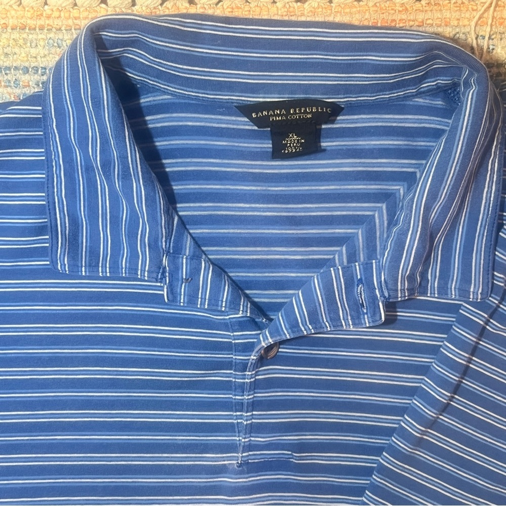 Banana Republic Pima Shortsleeve Polo